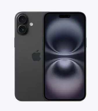 iPhone 16 Plus 128 اللون أسود